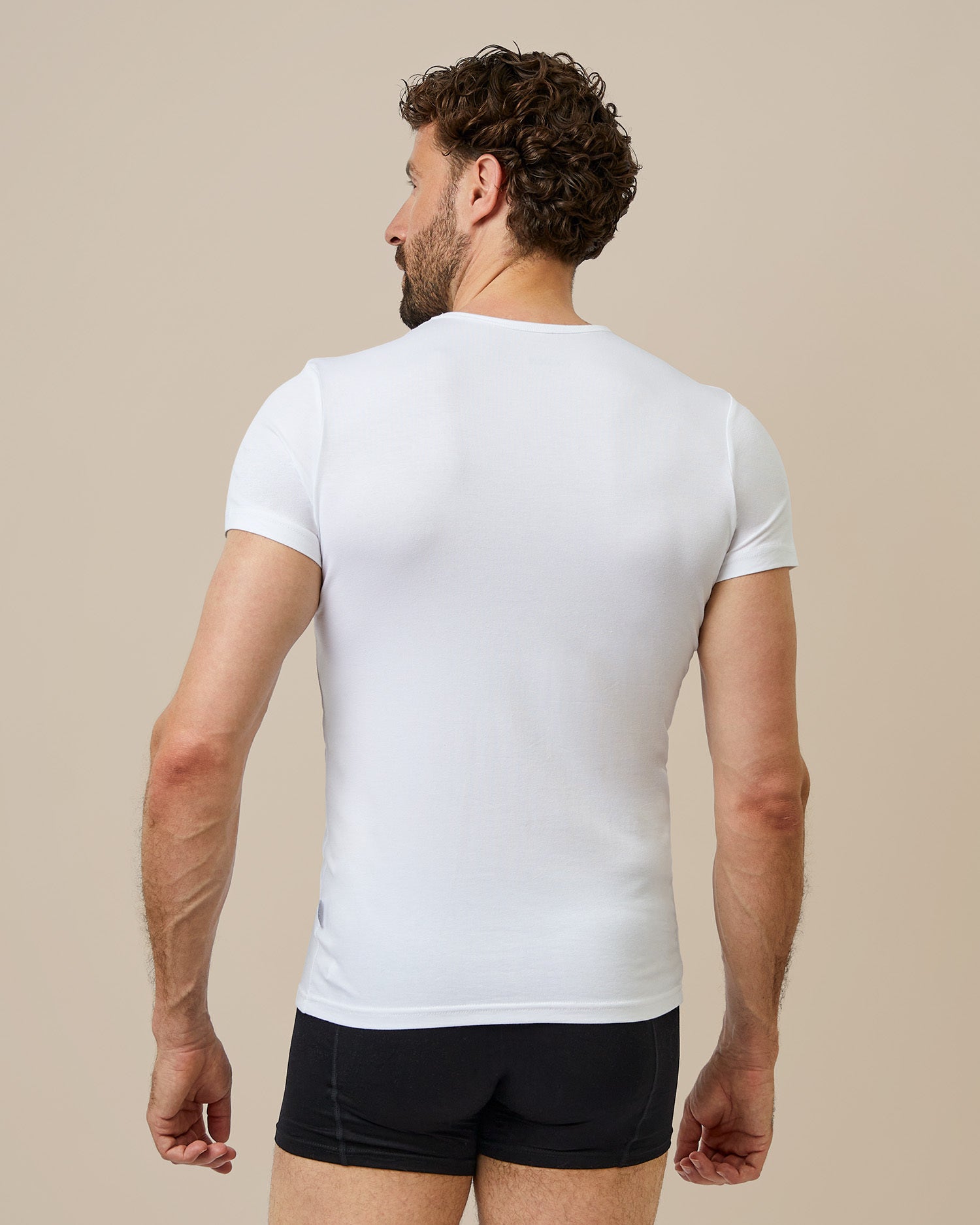 BOXR | Magliette In Bambù - Confezione Da 4 Pezzi - Bianco - Ultimi Pezzi