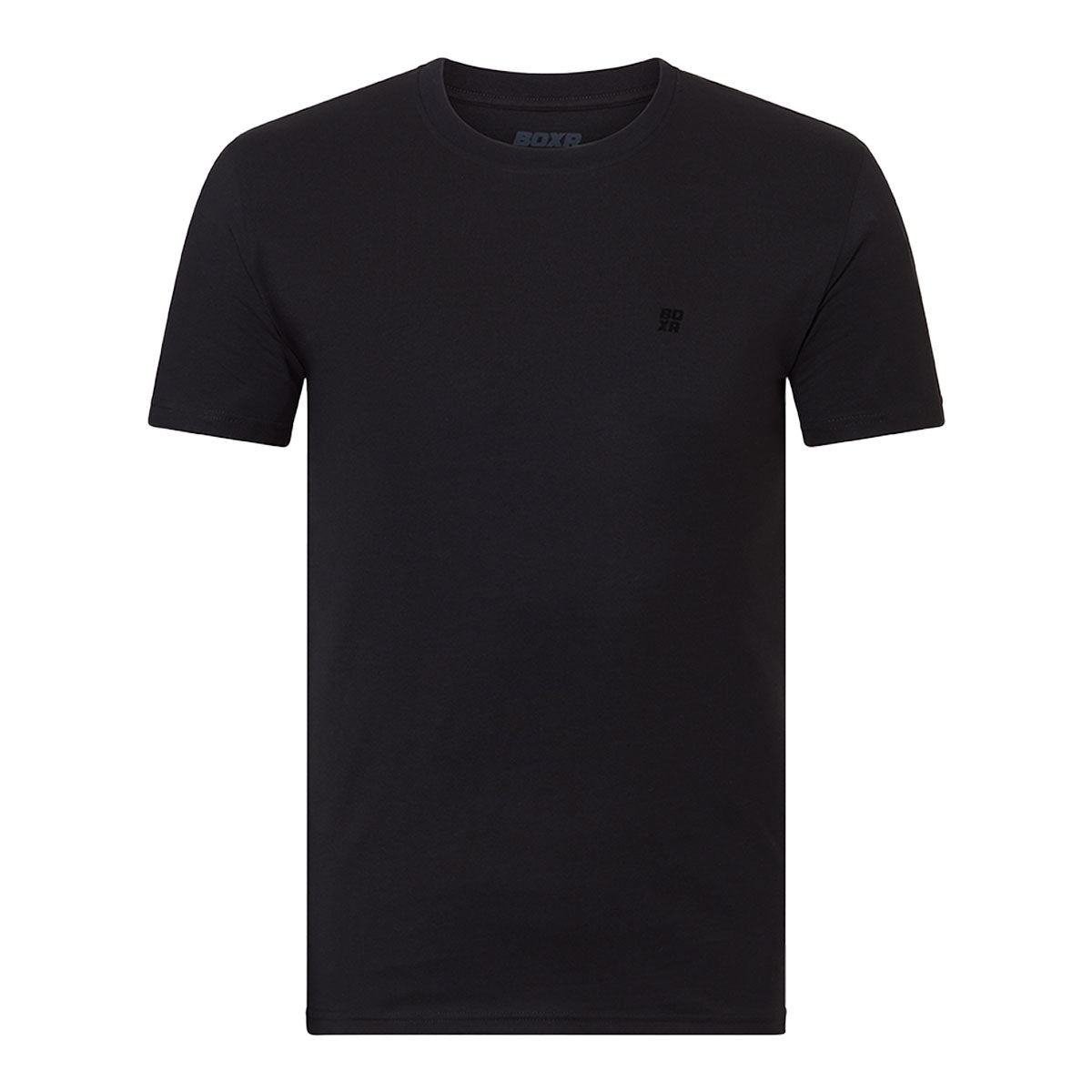 BOXR | T-Shirt Casual in Bambù - Confezione da 1 - Nero
