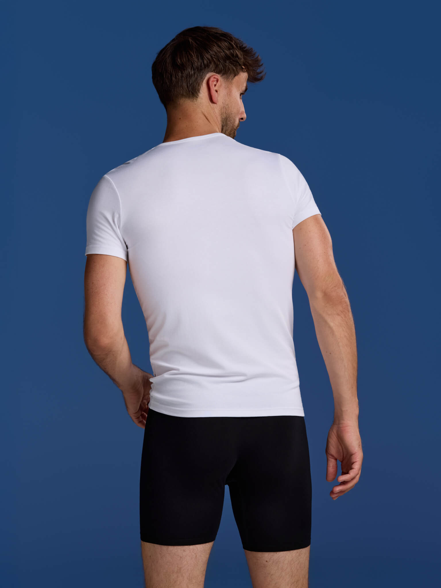 BOXR | Magliette In Bambù - Confezione Da 2 Pezzi - Bianco