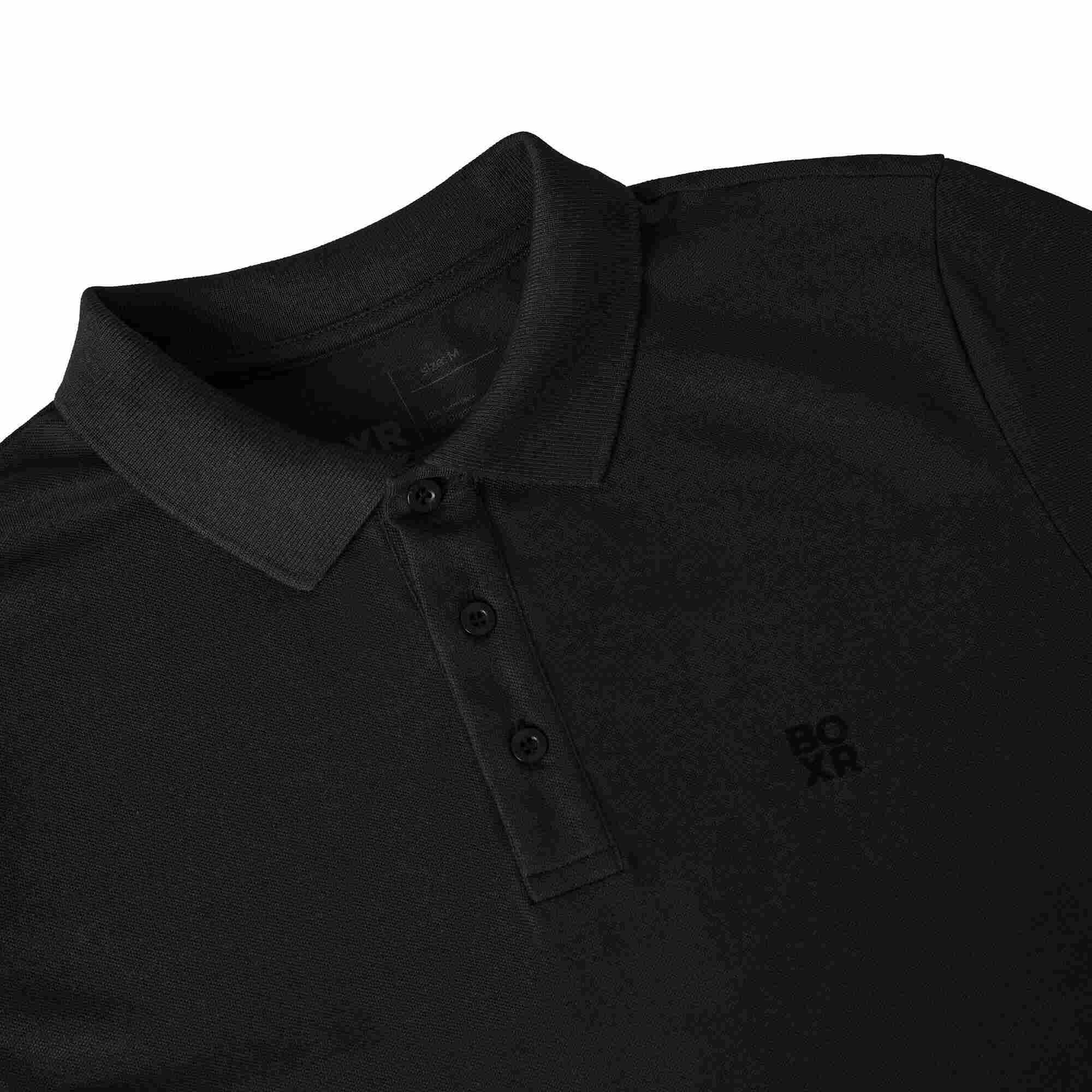 BOXR | Polo in Bambù Nero