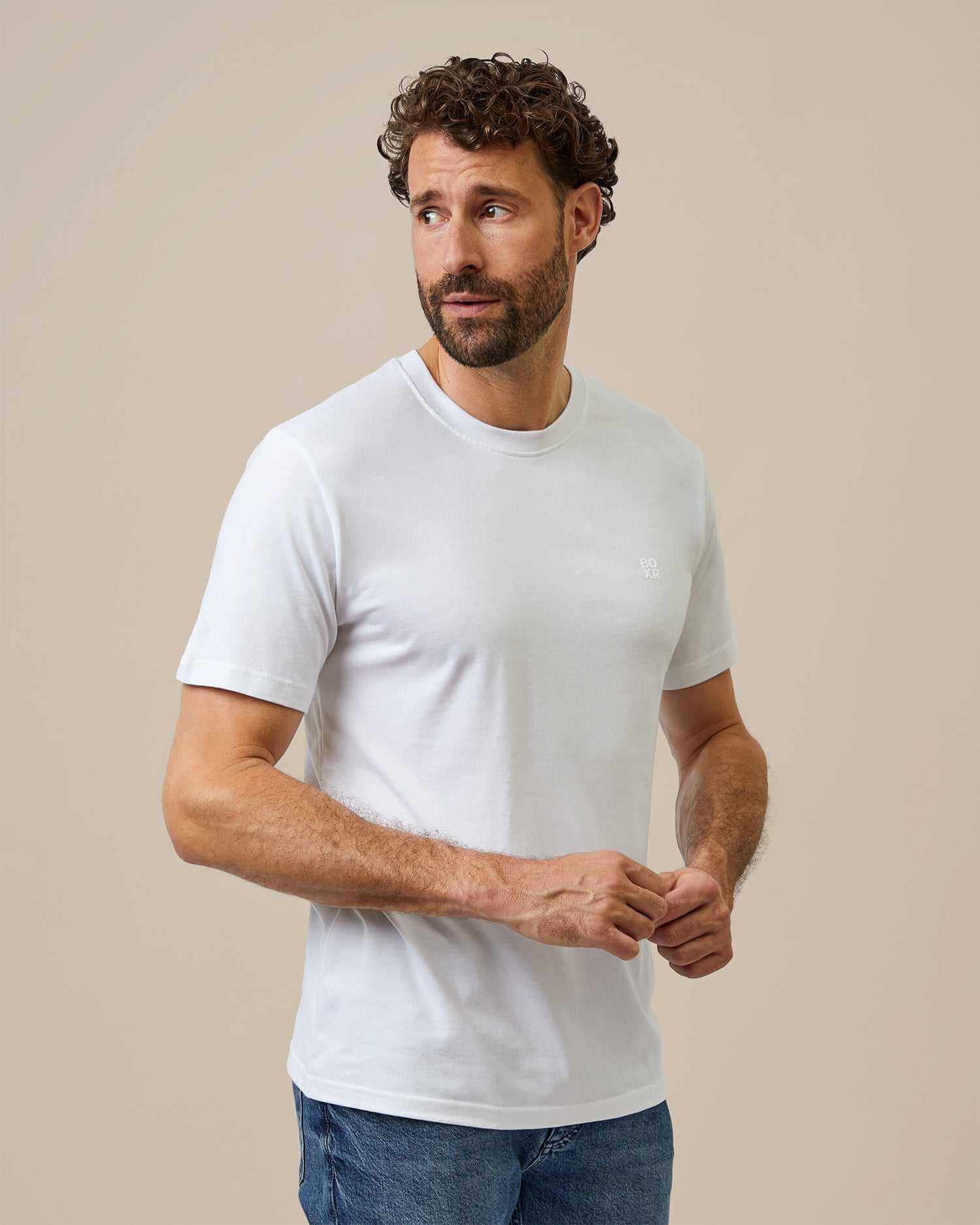 BOXR | T-Shirt Casual in Bambù - Confezione da 3 - Multicolore