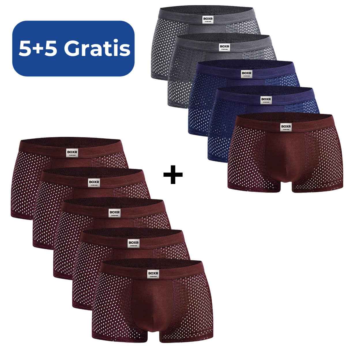 BOXR | Boxer in Bambù – Acquista 5 e ricevi 5 GRATIS