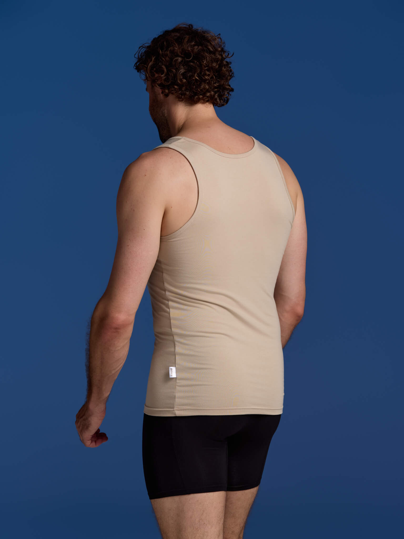 BOXR | Canotta In Bambù - Confezione Da 2 pezzi - Beige Kaki