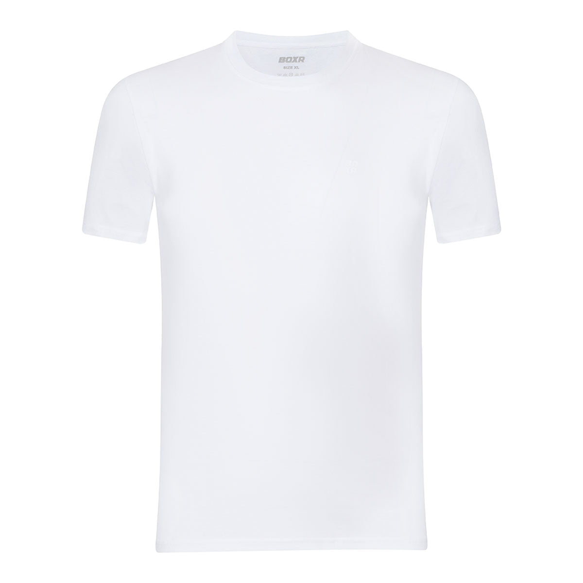BOXR | T-Shirt Casual in Bambù - Confezione da 1 - Bianco