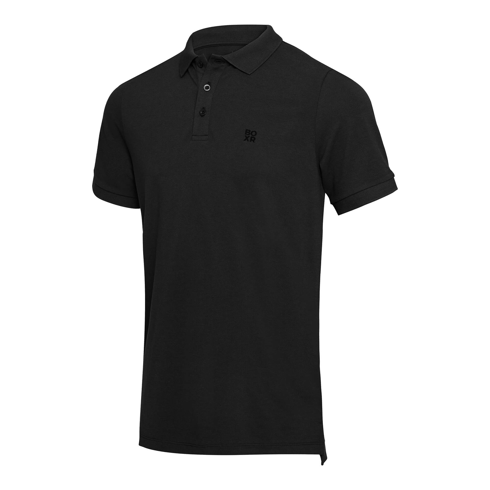 BOXR | Polo in Bambù Nero