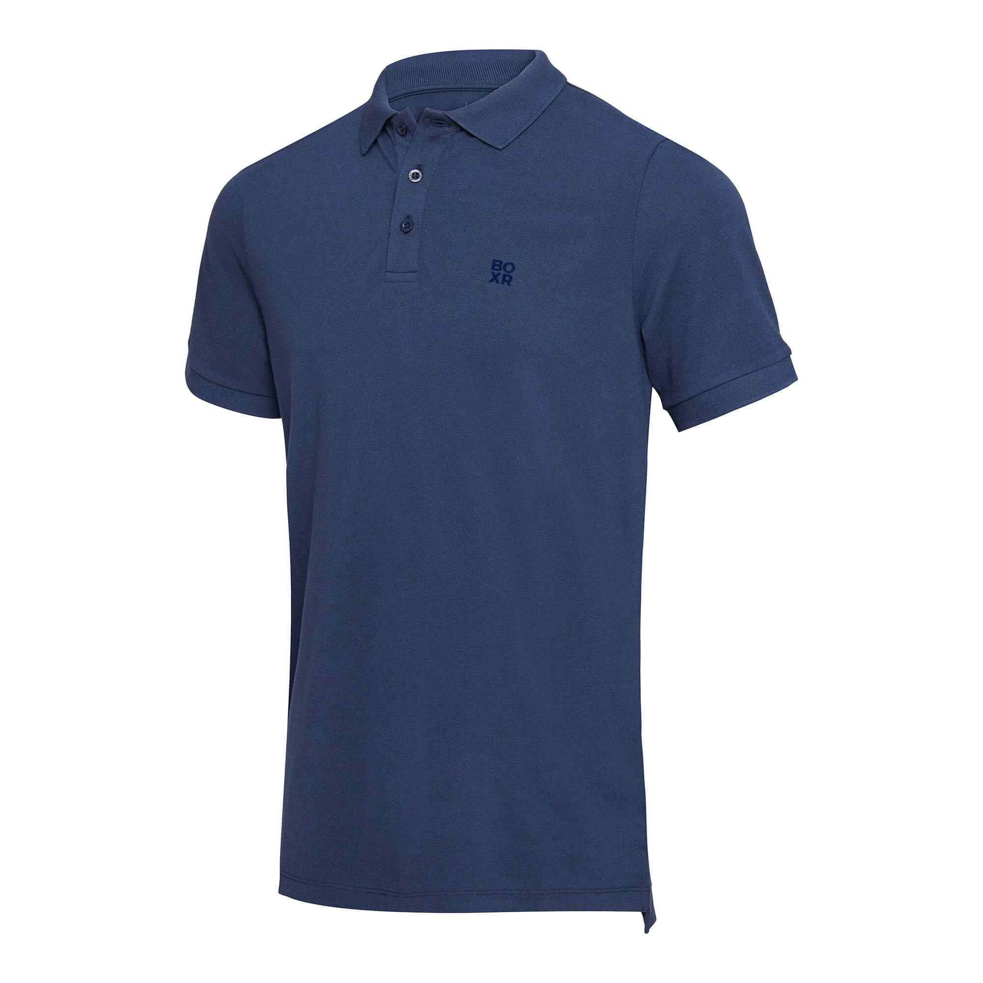 BOXR | Polo in Bambù Confezione da 2 Blu Navy
