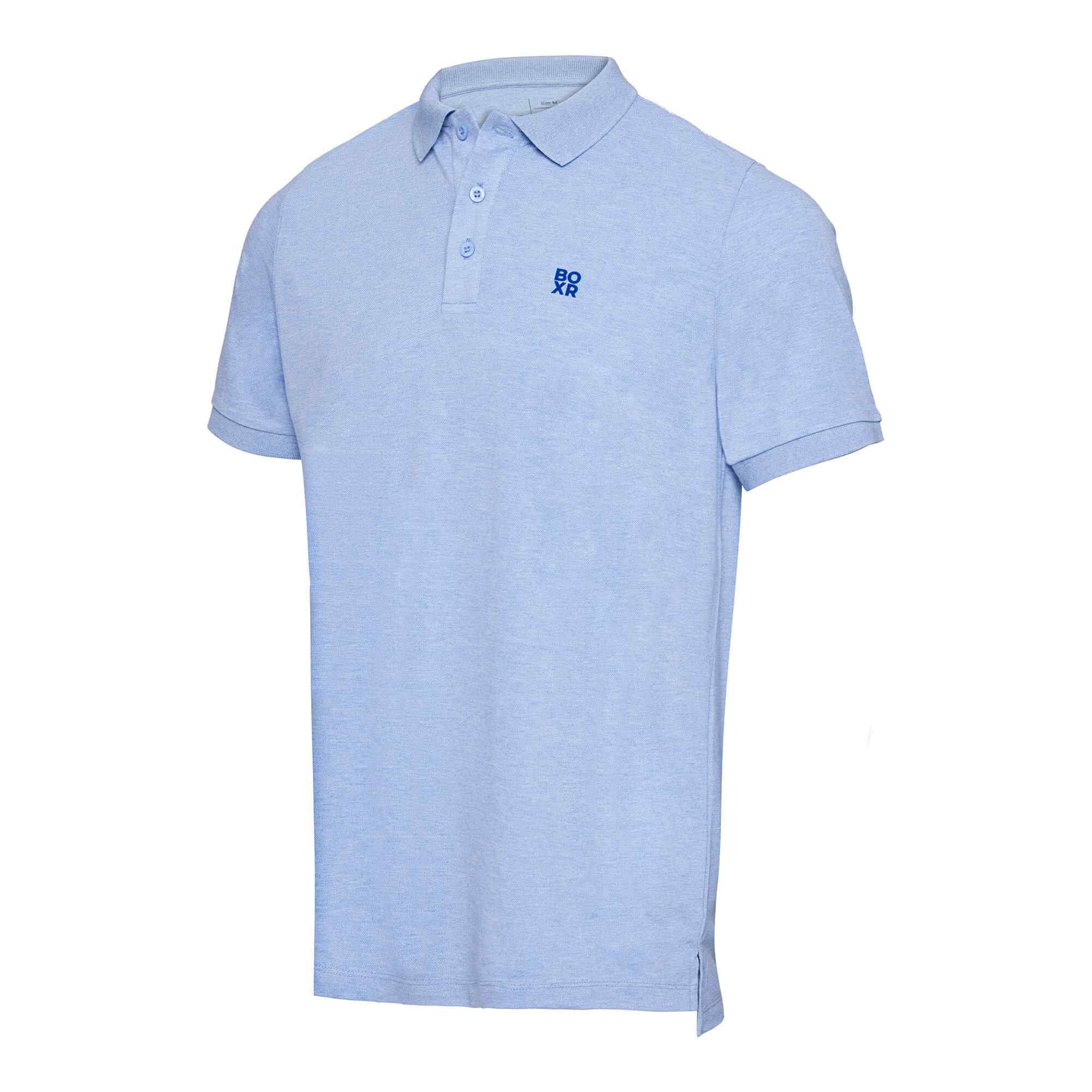 BOXR | Polo in Bambù Confezione da 2 Azzurro Melange