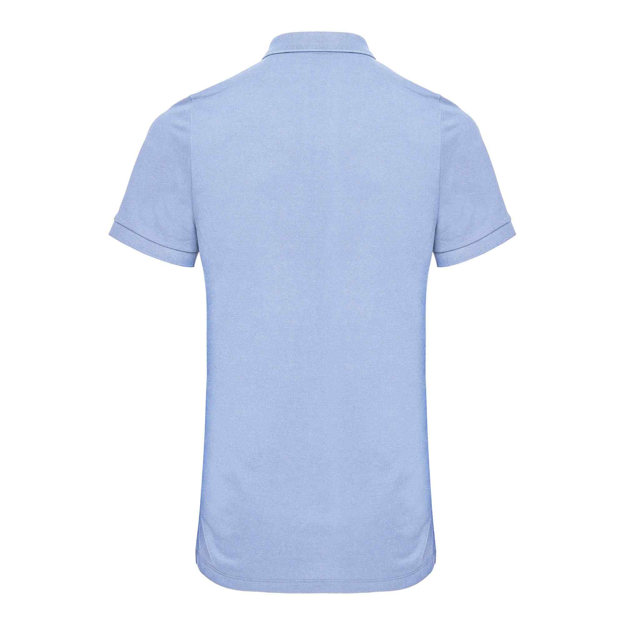 BOXR | Polo in Bambù Azzurro Melange