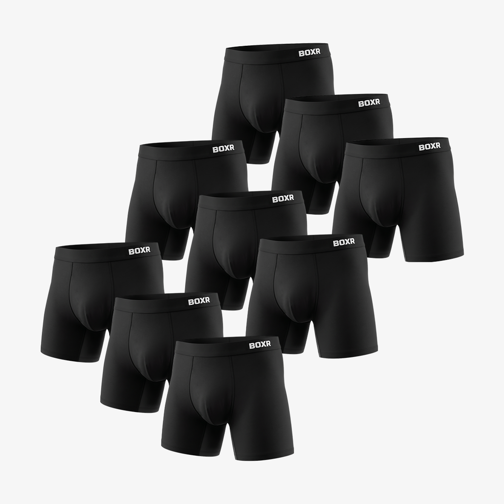 Boxer in bambù Active confezione da 9 