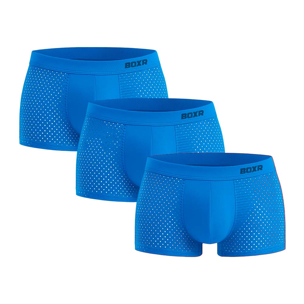 BOXR | Boxer In Bambù 2.0 - Confezione Da 3 Pezzi - Marina