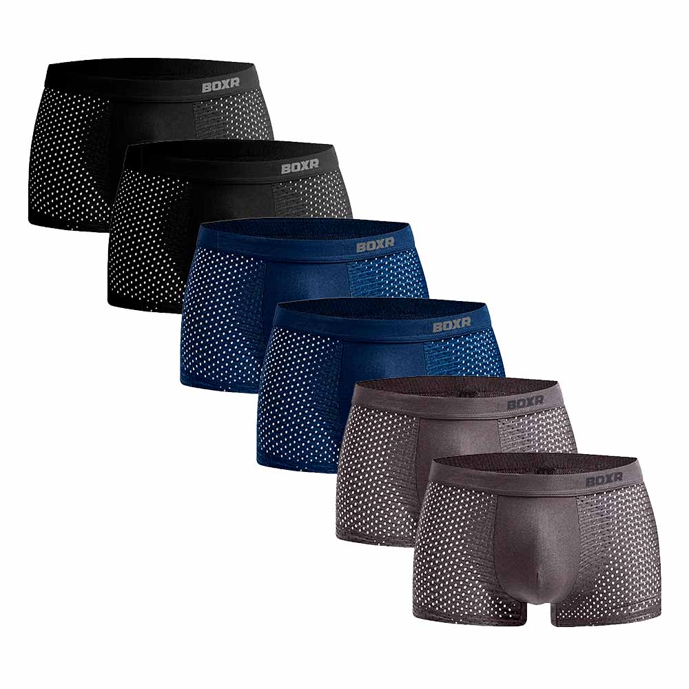 BOXR | Boxer In Bambù 2.0 - Confezione Da 6 Pezzi - Originali