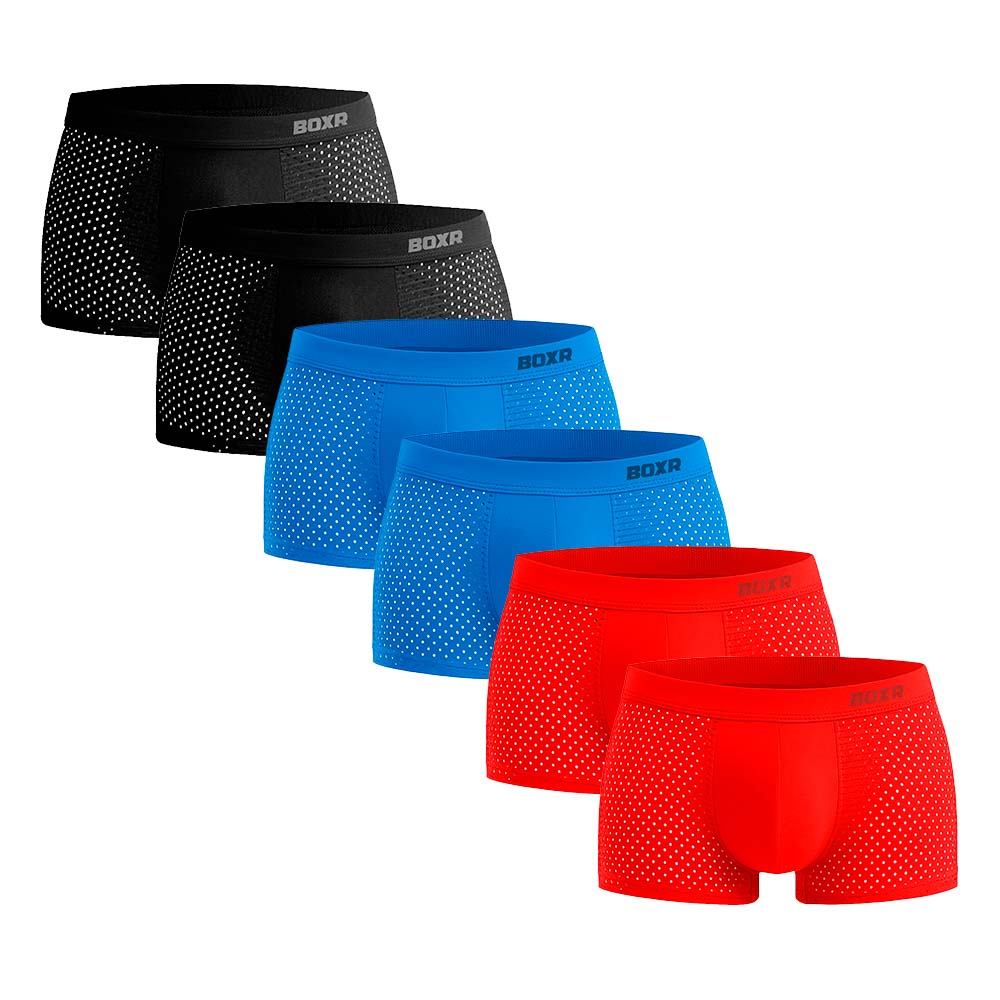 BOXR | Boxer In Bambù 2.0 - Confezione Da 6 Pezzi - Fresco