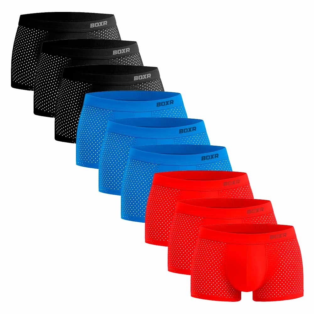BOXR | Boxer In Bambù 2.0 - Confezione Da 9 Pezzi - Fresco