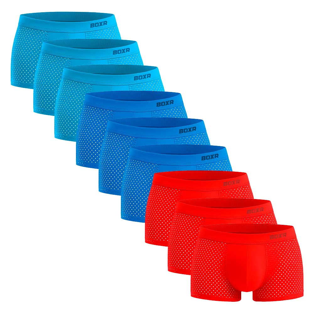 BOXR | Boxer In Bambù 2.0 - Confezione Da 9 Pezzi - Estivo