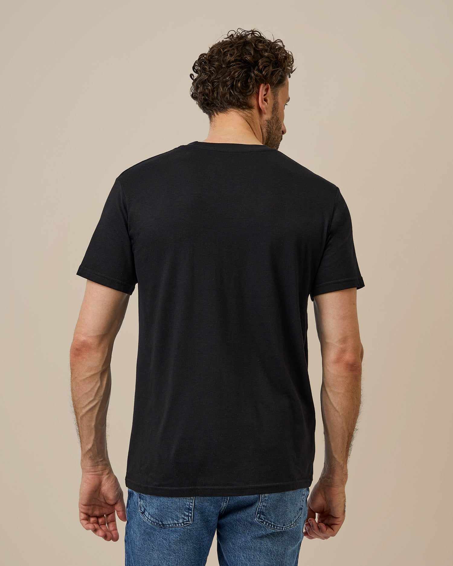 BOXR | T-Shirt Casual in Bambù - Confezione da 10 - Nero