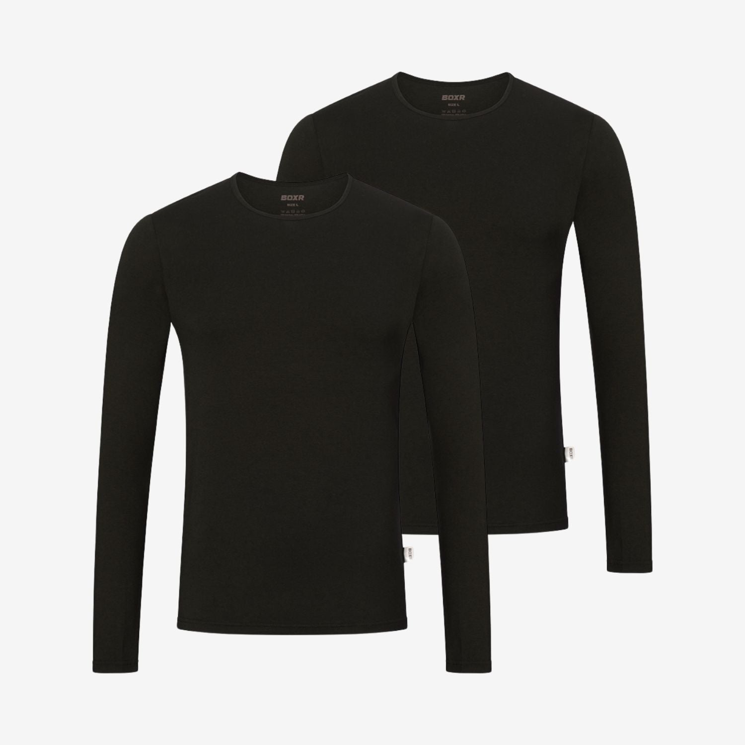 Maglia intima a maniche lunghe in Bambù pack da 2