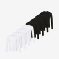 Maglia intima a maniche lunghe in Bambù pack da 8