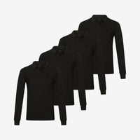 Polo a maniche lunghe in Bambù pack da 4