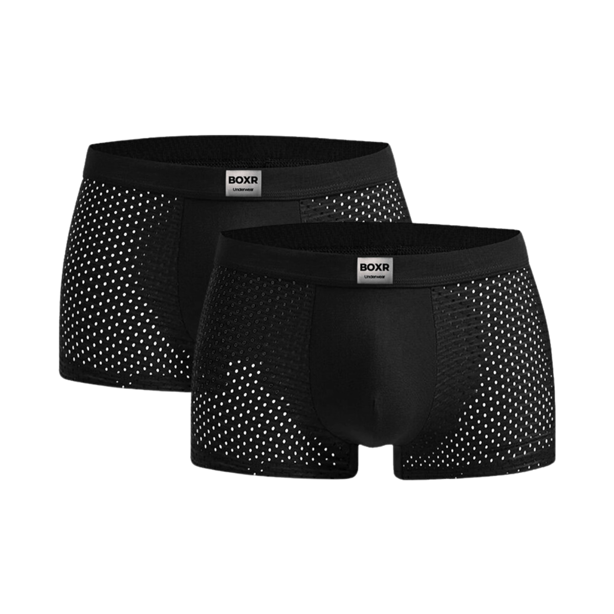 BOXR | Boxer In Bambù - Confezione Da 2 Pezzi - Nero