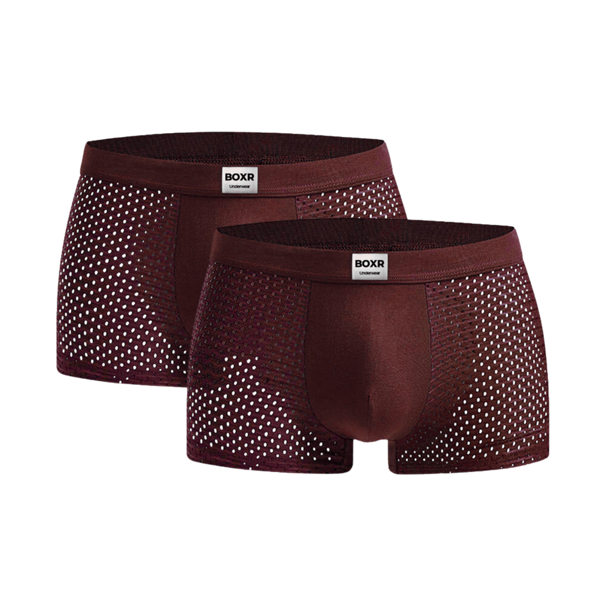 BOXR | Boxer In Bambù - Confezione Da 2 Pezzi - Rosso