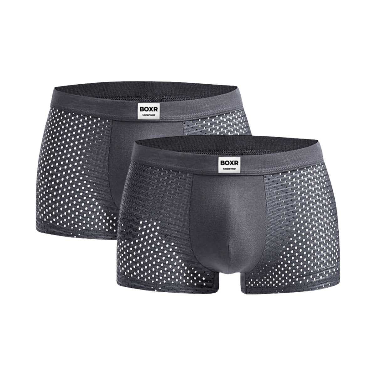 BOXR | Boxer In Bambù - Confezione Da 2 Pezzi - Grigio