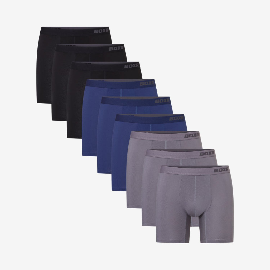 Boxer in Bambù Pro pack da 9