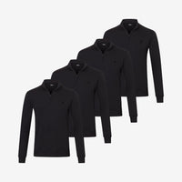 Maglione con zip in Bambù pack da 4