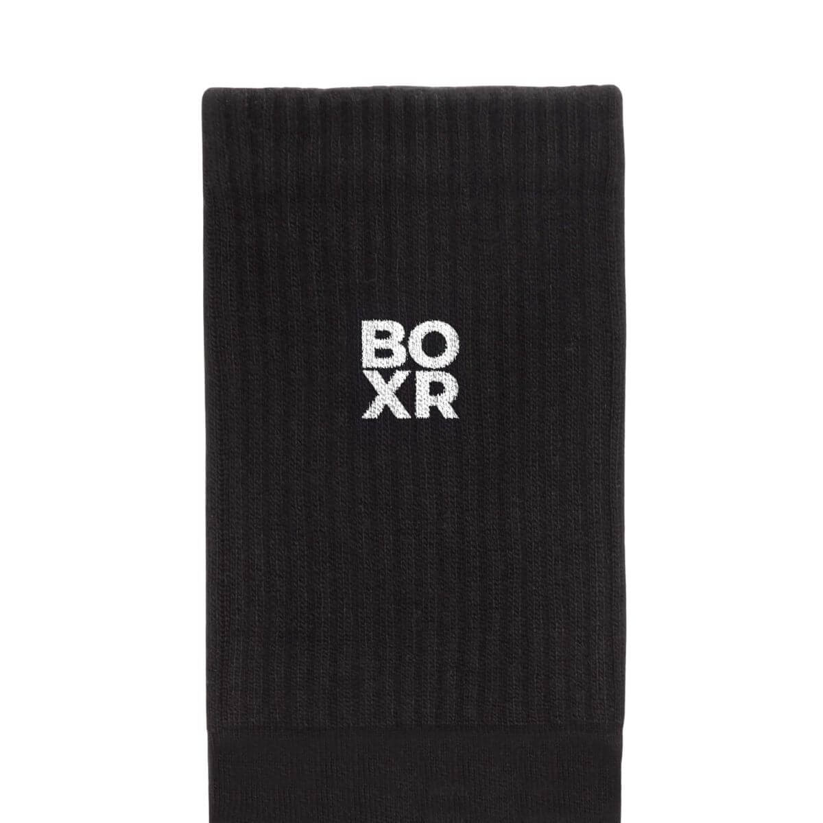 BOXR | Calze Sportive in Bambù – Confezione da 2 Nero