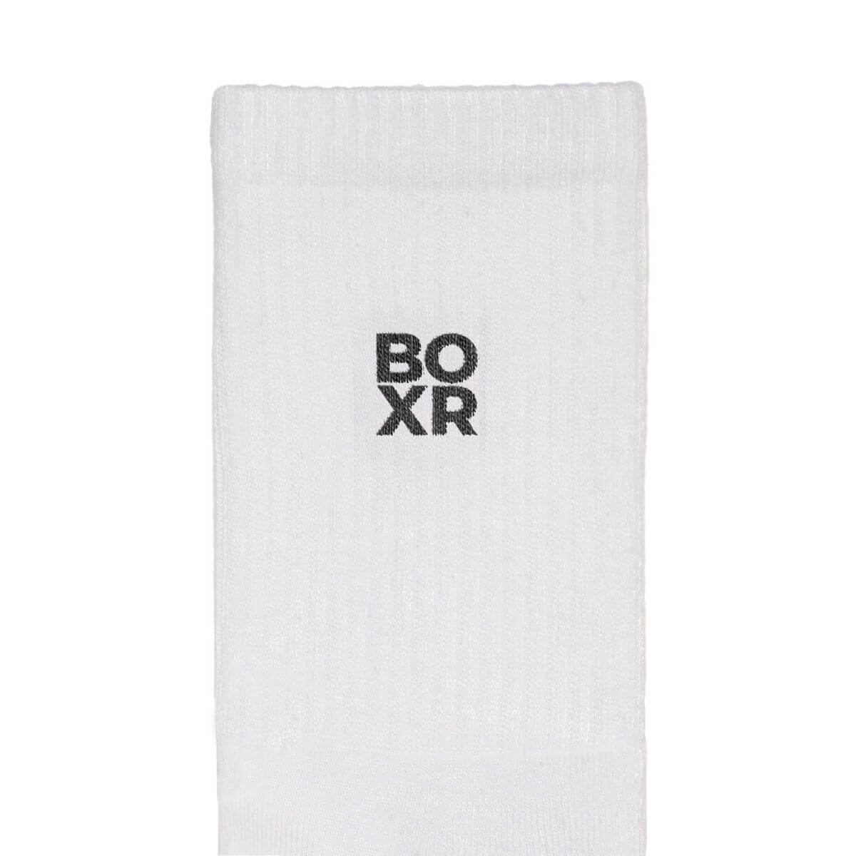 BOXR | Calze Sportive in Bambù – Confezione da 4 Bianco