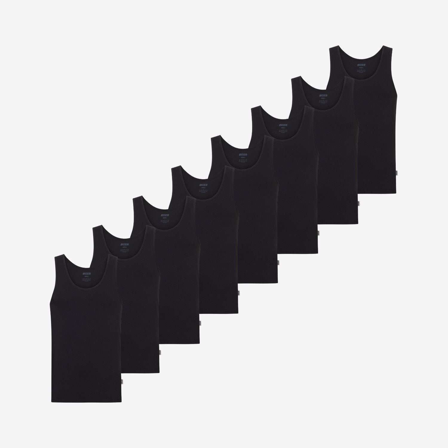 Canottiera in Bambù pack da 8