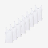 Canottiera in Bambù pack da 8