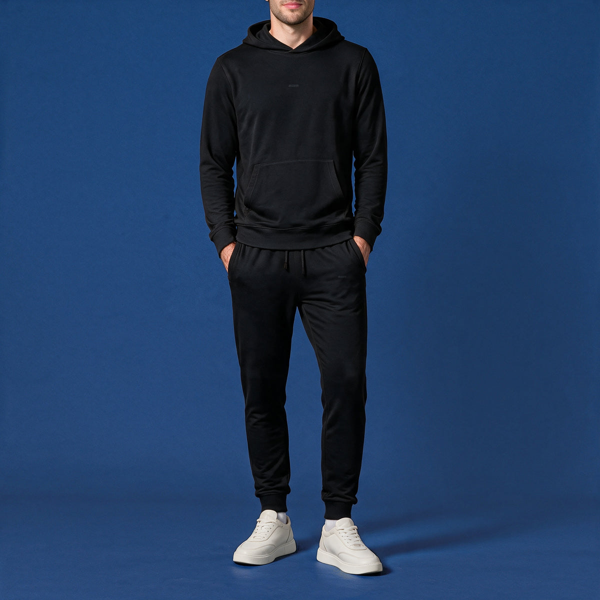 Pantaloni tuta in felpa di bambù