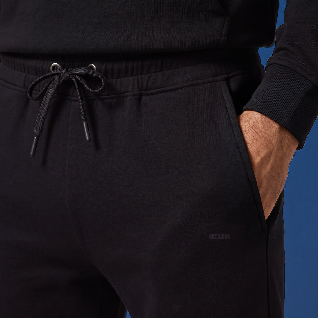 Pantaloni tuta in felpa di bambù