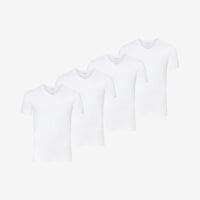 Maglia intima in Bambù scollo a V pack da 4